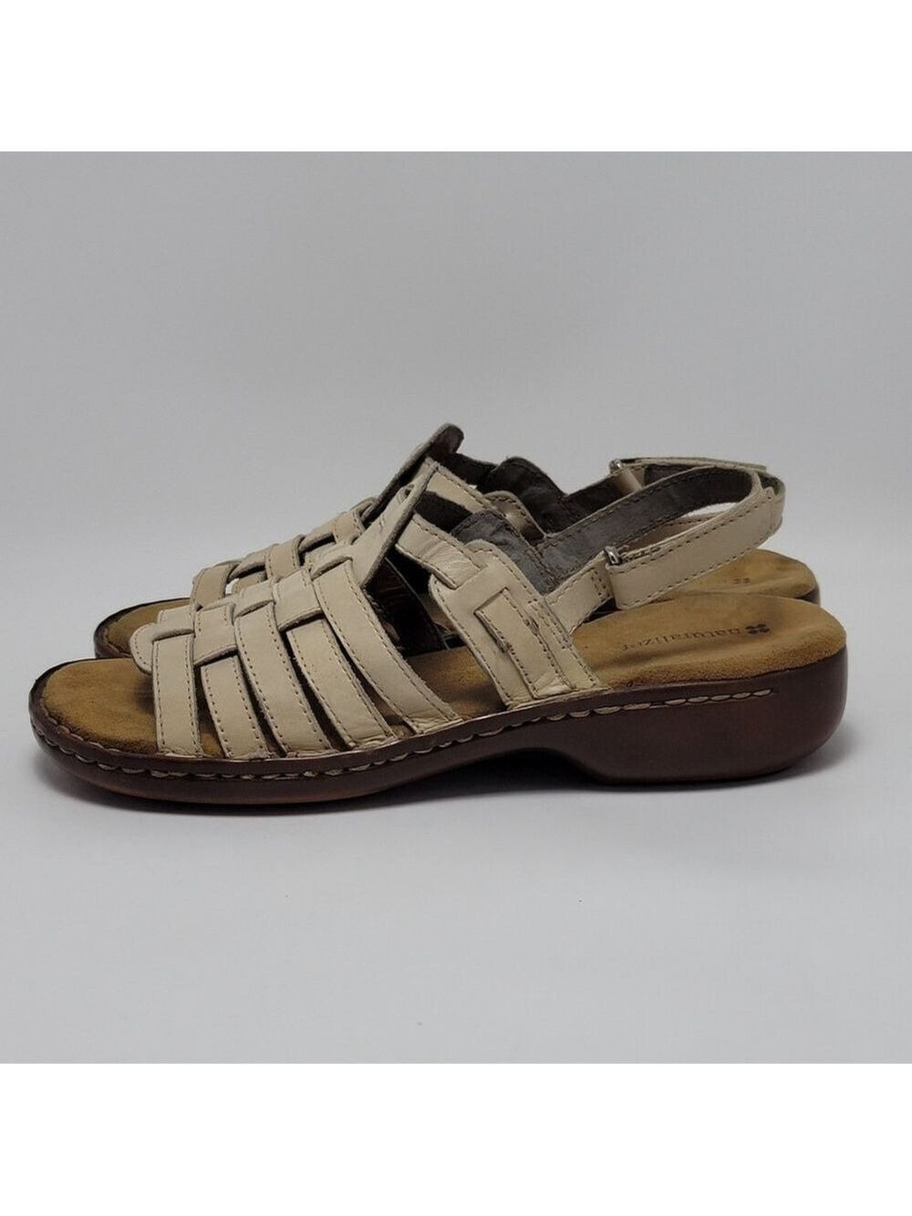 Naturalizer Pompano Leather Fisherman Slingback Casual Comfort Sandals Size 8.5 - Picture 11 of 11